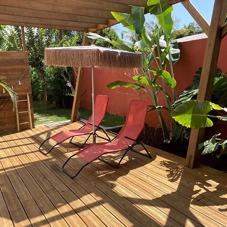 Kazacoco Bungalow A 5 Min A Pieds Du Lagon La Saline Les Bains Eksteriør billede