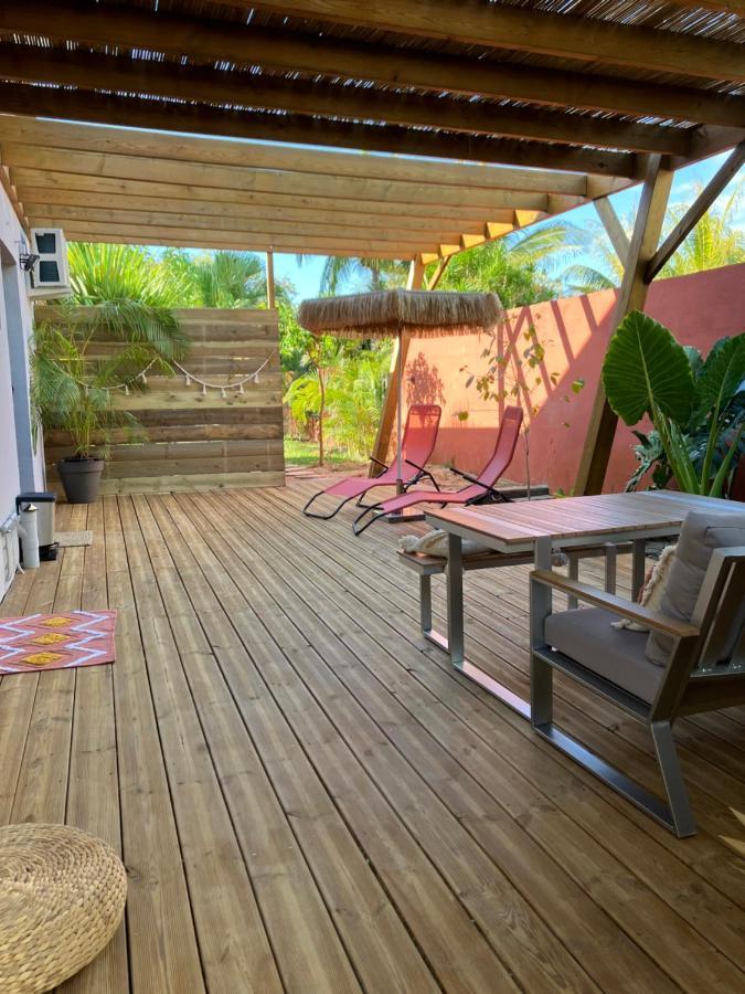 Kazacoco Bungalow A 5 Min A Pieds Du Lagon La Saline Les Bains Eksteriør billede
