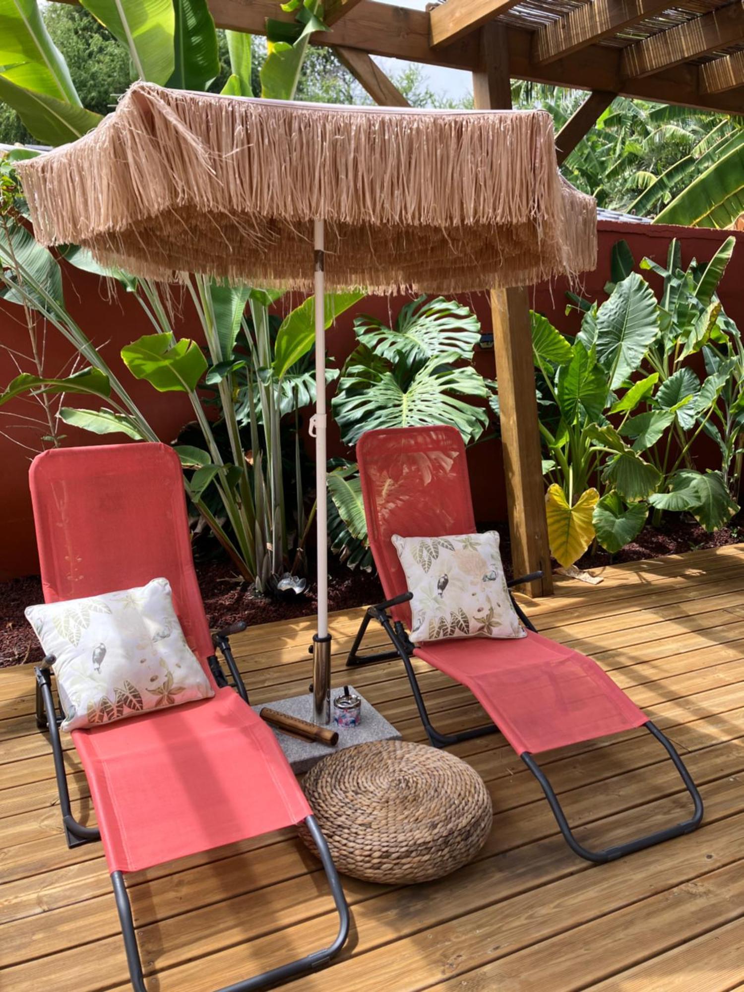 Kazacoco Bungalow A 5 Min A Pieds Du Lagon La Saline Les Bains Eksteriør billede