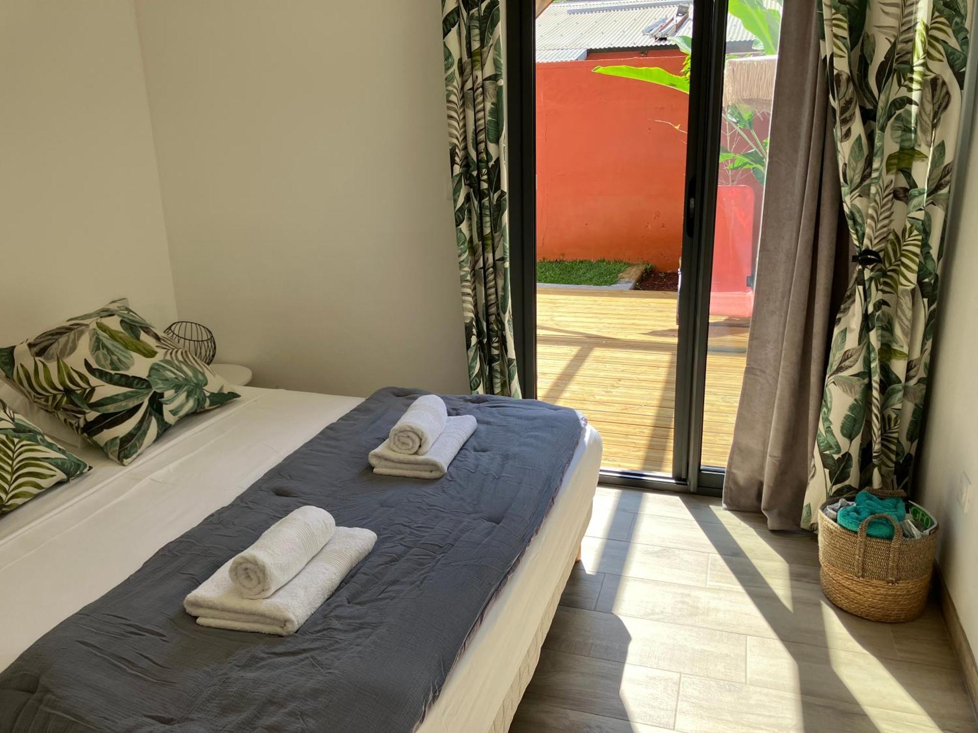 Kazacoco Bungalow A 5 Min A Pieds Du Lagon La Saline Les Bains Eksteriør billede